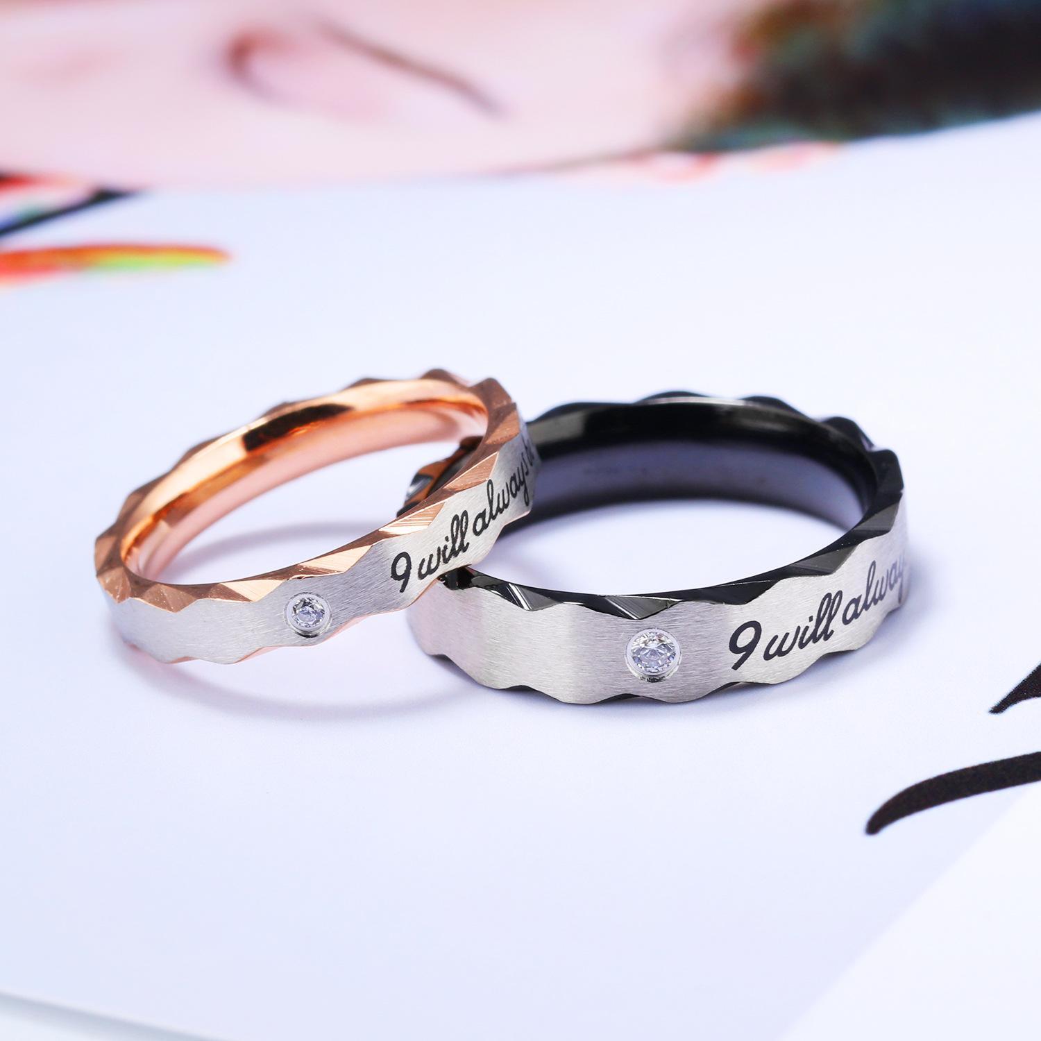 Finally, engagement rings and commitment rings are two different things